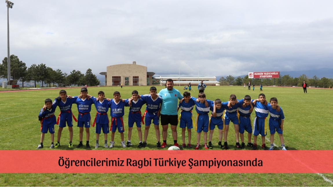 Öğrencilerimiz Ragbi Türkiye Şampiyonasında