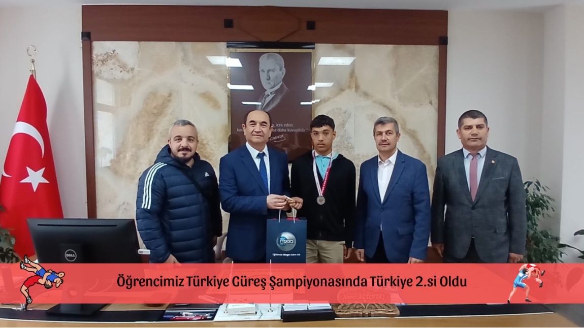 Öğrencimiz Türkiye Güreş Şampiyonasında Türkiye 2.'si Oldu